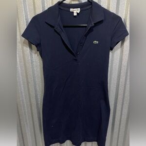 Lacoste Dark Blue Polo Dress